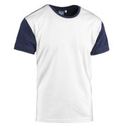 Immagine di E0452 - T-Shirt COLLEGE girocollo bicolore